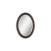 Montrose Oval Beveled Mirror in Distressed Dark Mahogany