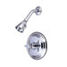 Tampa Thermostatic Shower Faucet with Concord Cross Handles