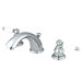 Magellan Widespread Bathroom Faucet with Double Porcelain Lever Handles