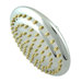 9" Brass Volume Control Shower Head