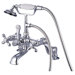 Hot Springs Deck Mount Clawfoot Tub Faucet with Handshower