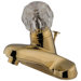 Centerset Bathroom Sink Faucet with Sing Knob Handle