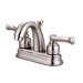 Royale Centerset Bathroom Faucet with Double Lever Handles