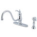 New Orleans Centerset Bathroom Faucet with Single Handle