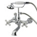 Hot Springs Wall Mount Clawfoot Tub Faucet with Handshower