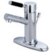 Kaiser Single Handle Single Hole Bathroom Faucet with Cover Plate