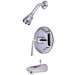 Silver Sage Single Handle Tub and Shower Faucet