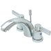 NuvoFusion Double Handle C Spout Mini Widespread Bathroom Faucet