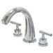 Manhattan Double Handle Deck Mount Widespread Roman Tub Filler