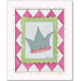 Ballerina Crown Framed Giclee Wall Art