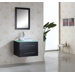Marsala Single 30" Bathroom Vanity Set in Espresso