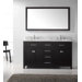 Caroline 60" Double Sink Bathroom Vanity Set