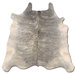 Natural Cowhide Full Skin Light Brindle Rug