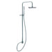 Wall Mount Rain Shower Head with Anti-Limestone Hand Shower