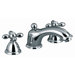 Olivia Widespread Bathroom Sink Faucet with Doble Cross Handle