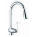 One Handle Single Hole Kitchen Faucet with Pull Out Spout