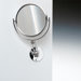 5.5" Extendable Double Face Wall Mounted 3X Magnifying Mirror
