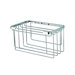 Basket Towel Basket in Chrome