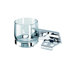 Standard Hotel Tumbler and Toothbrush Holder in Chrome