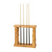 Traditional Cedar Log Pool Cue Rack