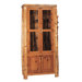 Traditional Cedar Log Gun Cabinet