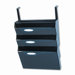 Classic Hot File Four-Pocket Hanger Set for Partitions, Letter, Smoke                                                        