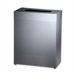 Metallic Rectangle Waste Cans, Silver metal