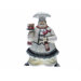 Chef de Cuisine 3-D Cookie Jar by Jennifer Garant