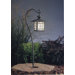 Mission Style Patina Bronze Hanging Lantern Path Light