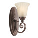Willowmore  Wall Sconce in Tannery Bronze