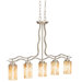 Modern Mosaic 5 Light Kitchen Island Pendant