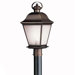 Outdoor Post 1 Lt. fluorescent