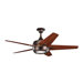52" Makoda 5 Blade Ceiling Fan