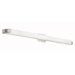 Nobu One Light Bath Bar in Brushed Nickel