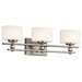 Revere Three Light Bath Vanity in Antique Pewter
