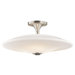22" 4 Light Semi Flush Mount