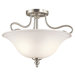 Tanglewood 2 Light Semi Flush Mount