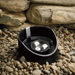 Landscape LED 8" Three Light Inground Well Light in Textured Black