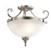 Monroe 2 Light Semi Flush Mount