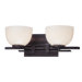 Kendo Two Light Bath Vanity in Kendo Bronze