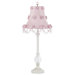 One Glass Ball Large Table Lamp in White