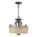 Prairie 2 Light Convertible Inverted Pendant