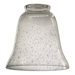 Clear Seeded Glass Shade for Ceiling Fan Light Kit