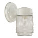  Jelly Jar Wall Lantern in White