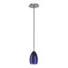 1 Light Cobalt Dome Pendant