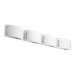 Four Light Bath Vanity in Satin Nickel