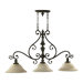 Fulton 3 Light Kitchen Island Pendant