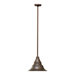 Sombra One Light Outdoor Pendant in Oiled Bronze