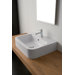Next Wall Mount or Above Counter Vessel Sink in White