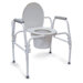 Extra-Wide Heavy-Duty Steel Commode